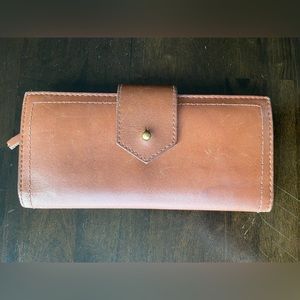 Madewell The Leather Post Wallet